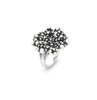 Ring Giovanni Raspini Woman Perlage in Silver
